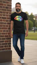 Pride Rainbow Lips T-Shirt (Unisex)