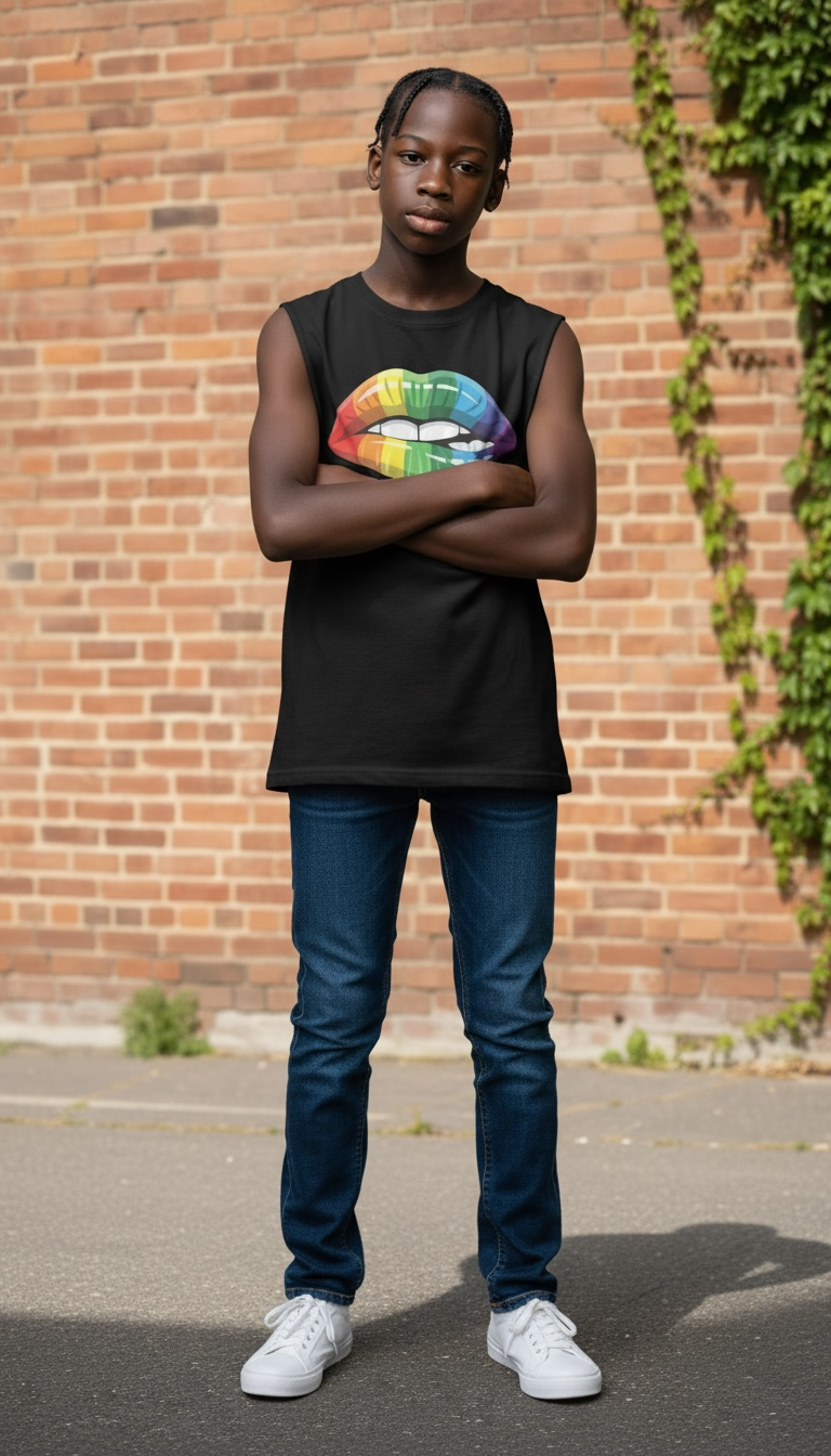 Pride  Rainbow Muscle Shirt (Unisex)