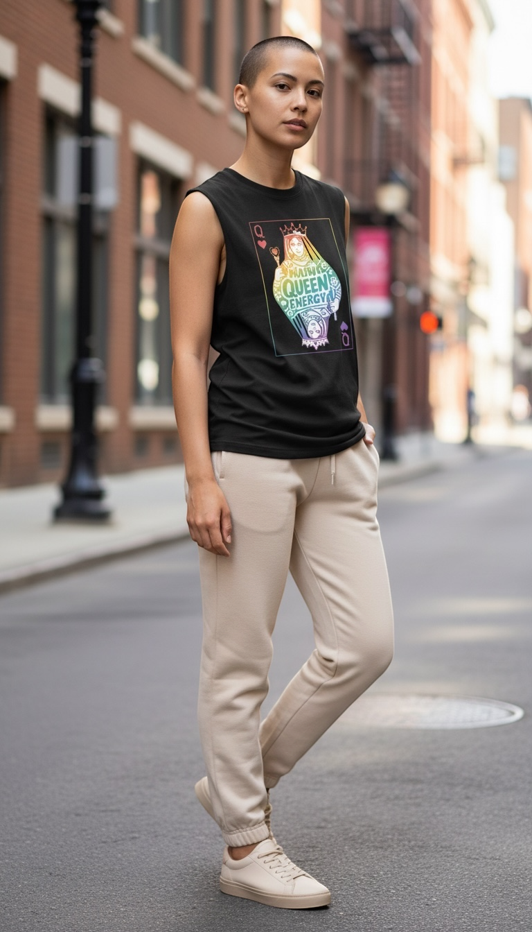 Main Queen Pride Muscle Shirt (Unisex)