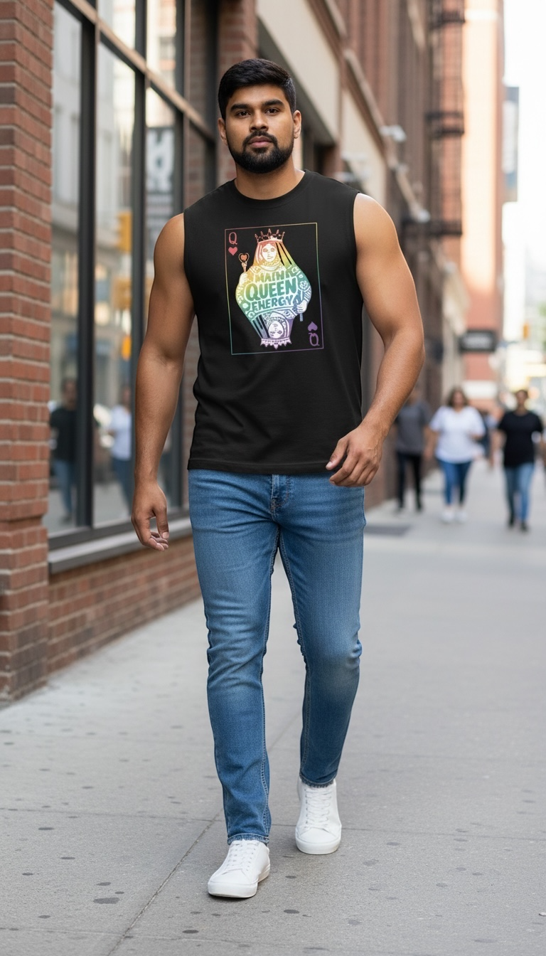 Main Queen Pride Muscle Shirt (Unisex)