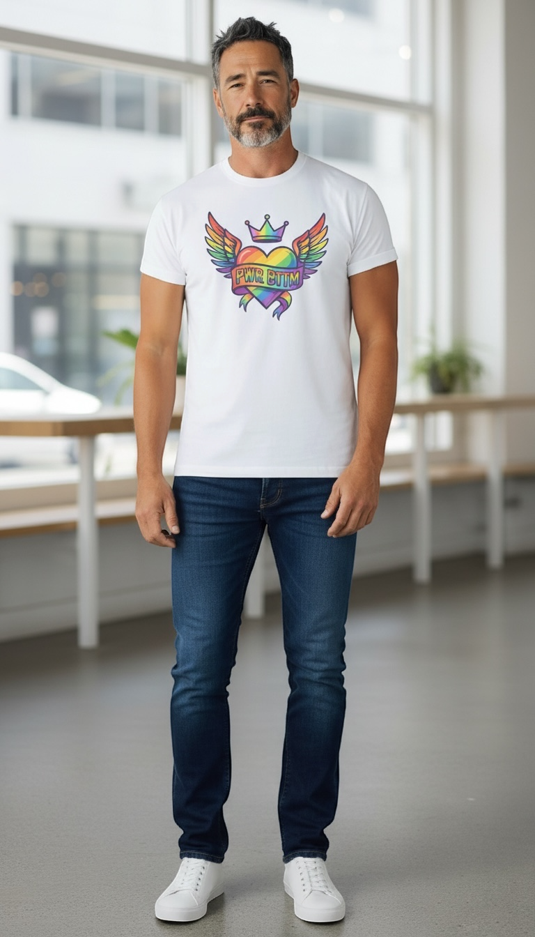 PWR BTTM Pride T-Shirt (Unisex)