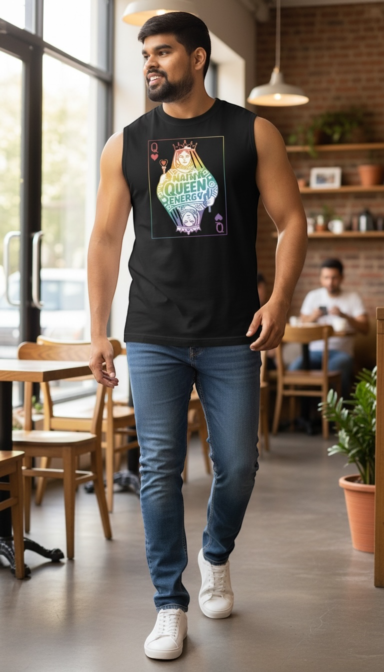 Main Queen Pride Muscle Shirt (Unisex)