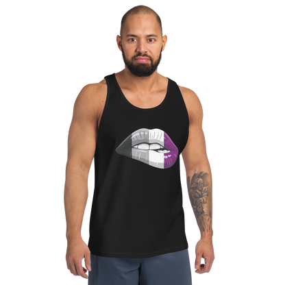 Pride Non-Binary Lips Tank Top  (Unisex)
