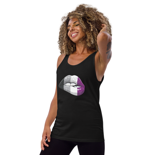 Pride Non-Binary Lips Tank Top  (Unisex)