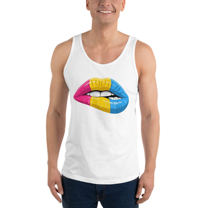 Pride Pan Lips Tank Top  (Unisex)