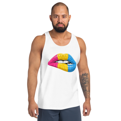 Pride Pan Lips Tank Top  (Unisex)