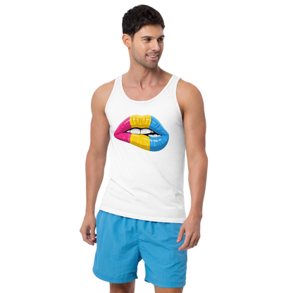 Pride Pan Lips Tank Top  (Unisex)