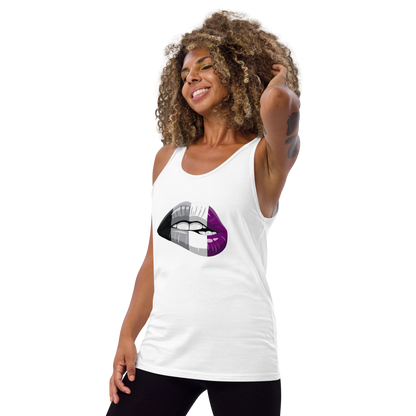 Pride Non-Binary Lips Tank Top  (Unisex)