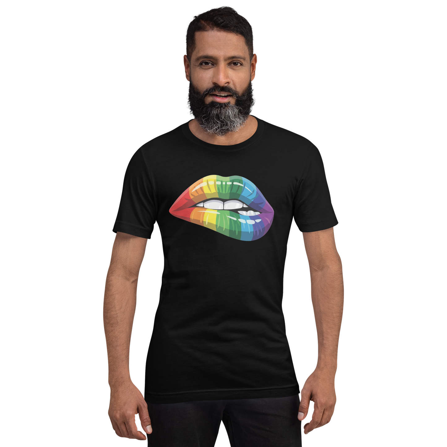 Pride Rainbow Lips T-Shirt (Unisex)