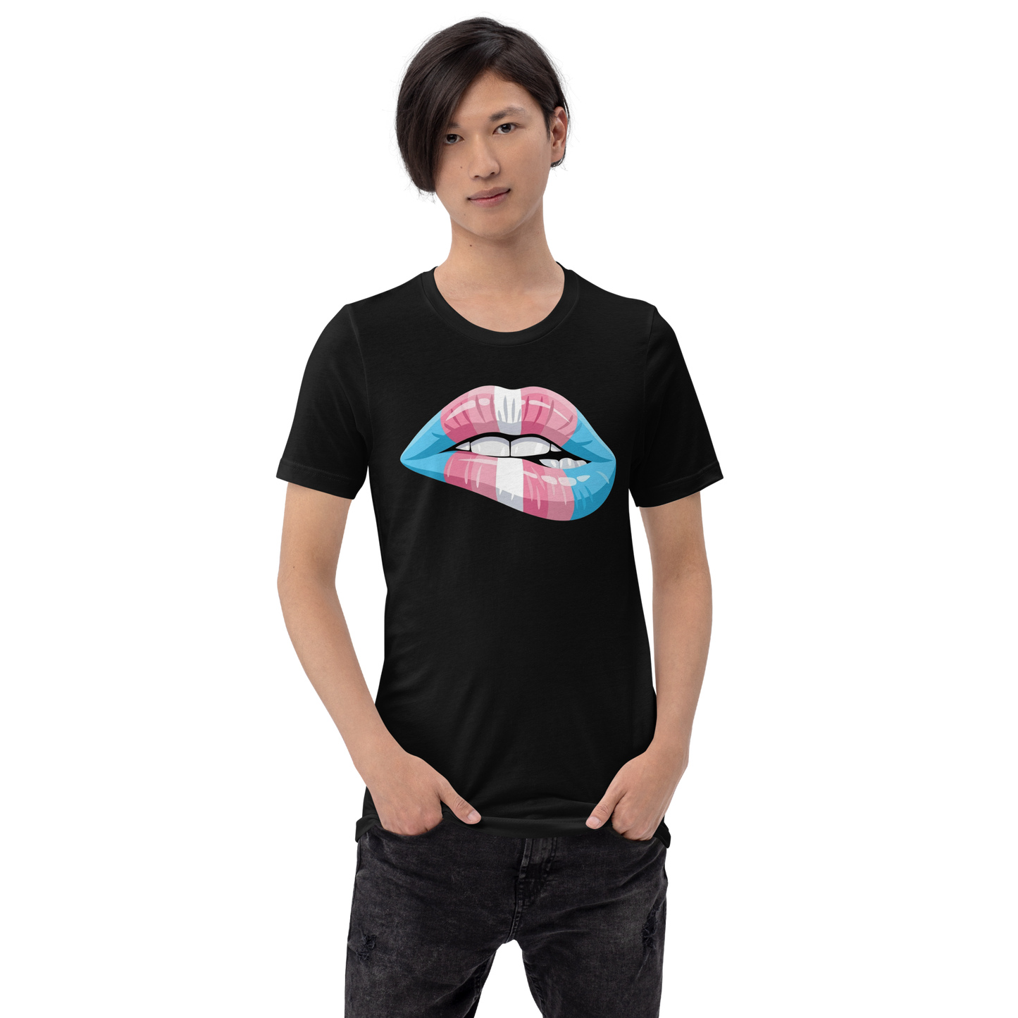 Pride Trans Lips T-Shirt (Unisex)