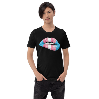 Pride Trans Lips T-Shirt (Unisex)