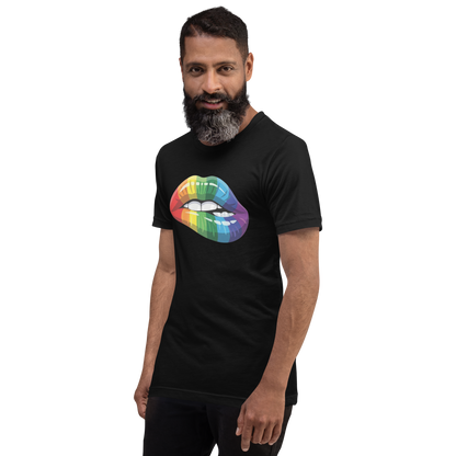 Pride Rainbow Lips T-Shirt (Unisex)
