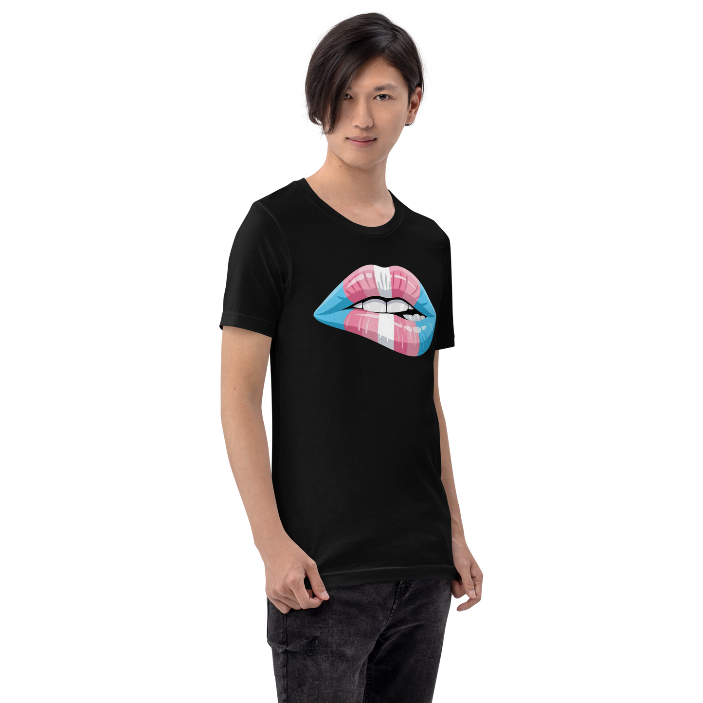 Pride Trans Lips T-Shirt (Unisex)