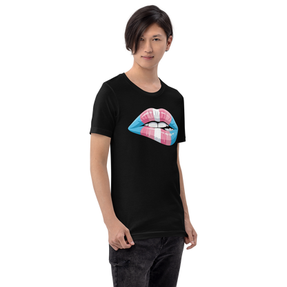 Pride Trans Lips T-Shirt (Unisex)