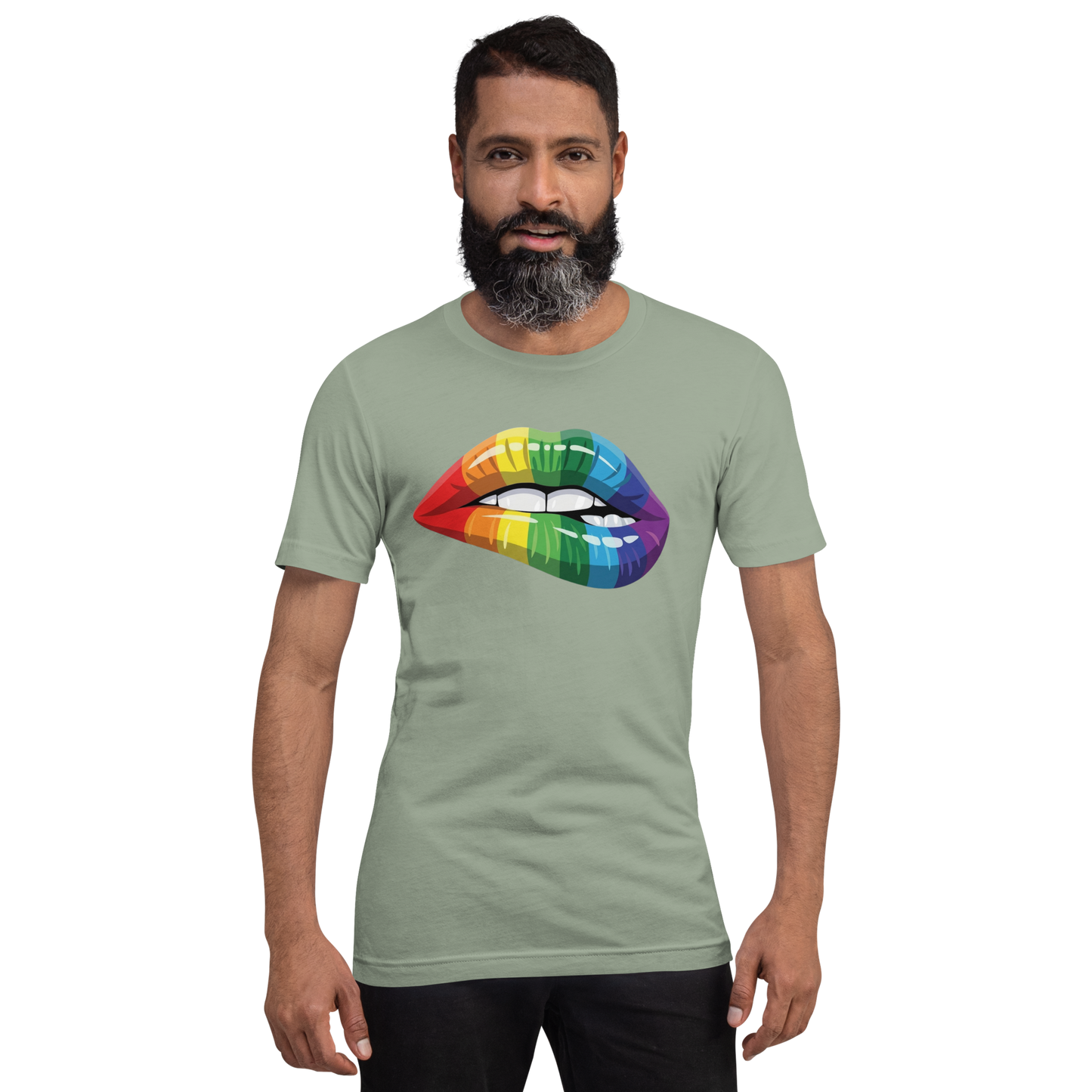 Pride Rainbow Lips T-Shirt (Unisex)
