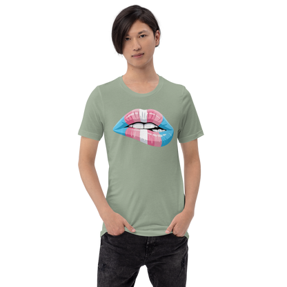 Pride Trans Lips T-Shirt (Unisex)