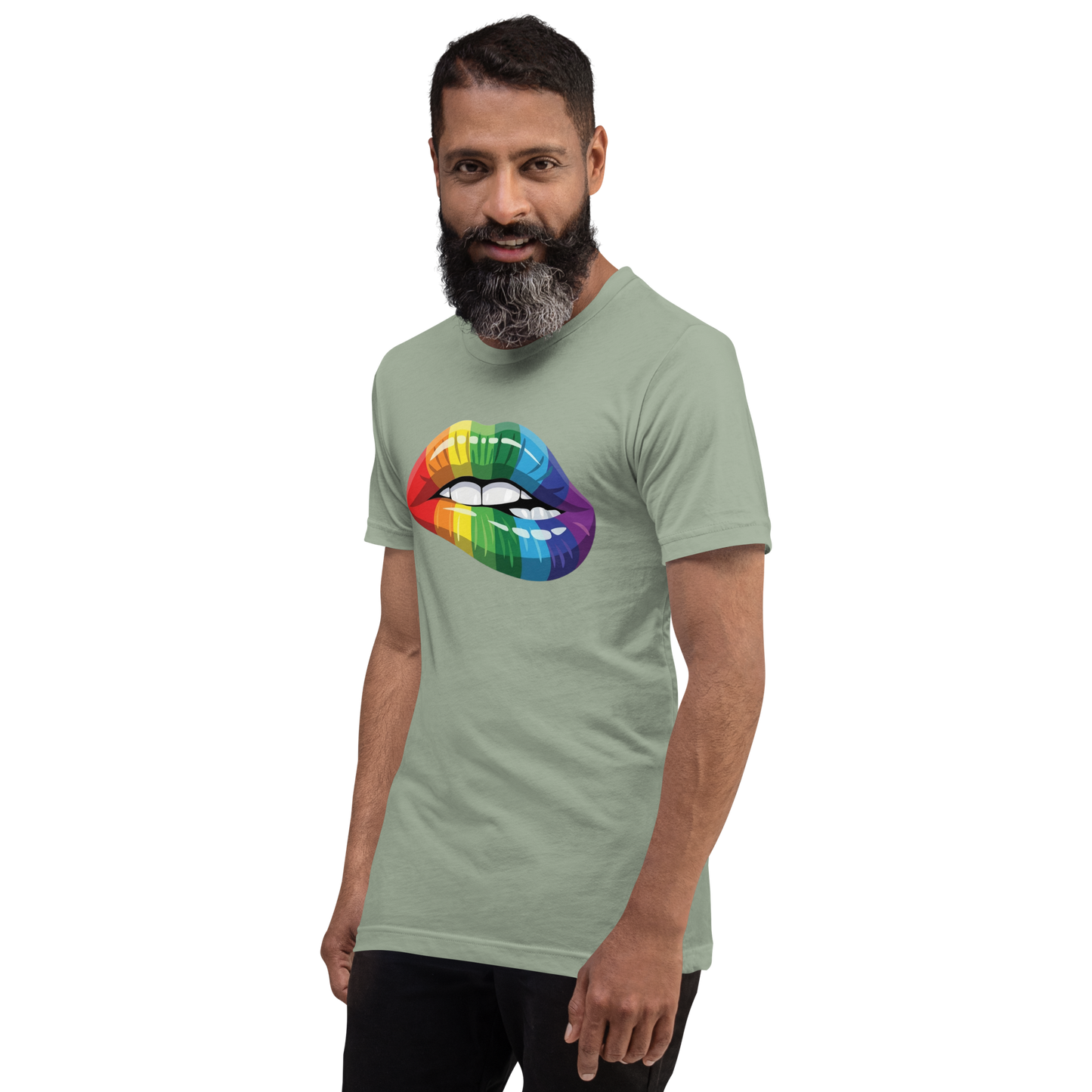 Pride Rainbow Lips T-Shirt (Unisex)