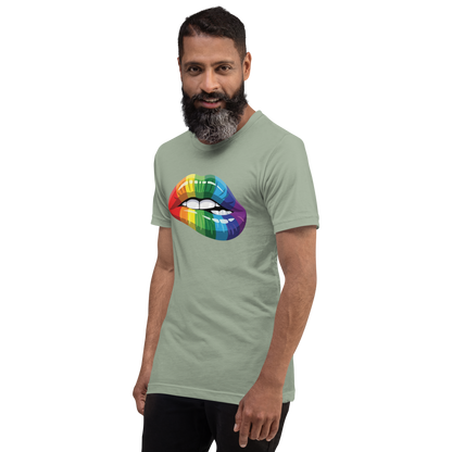 Pride Rainbow Lips T-Shirt (Unisex)