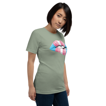 Pride Trans Lips T-Shirt (Unisex)