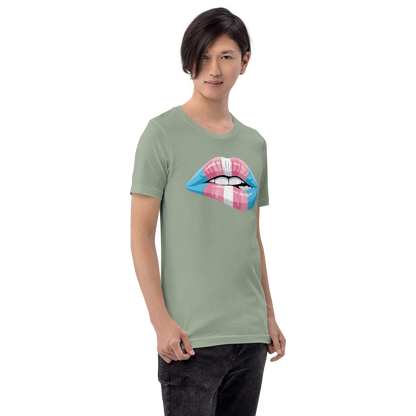 Pride Trans Lips T-Shirt (Unisex)
