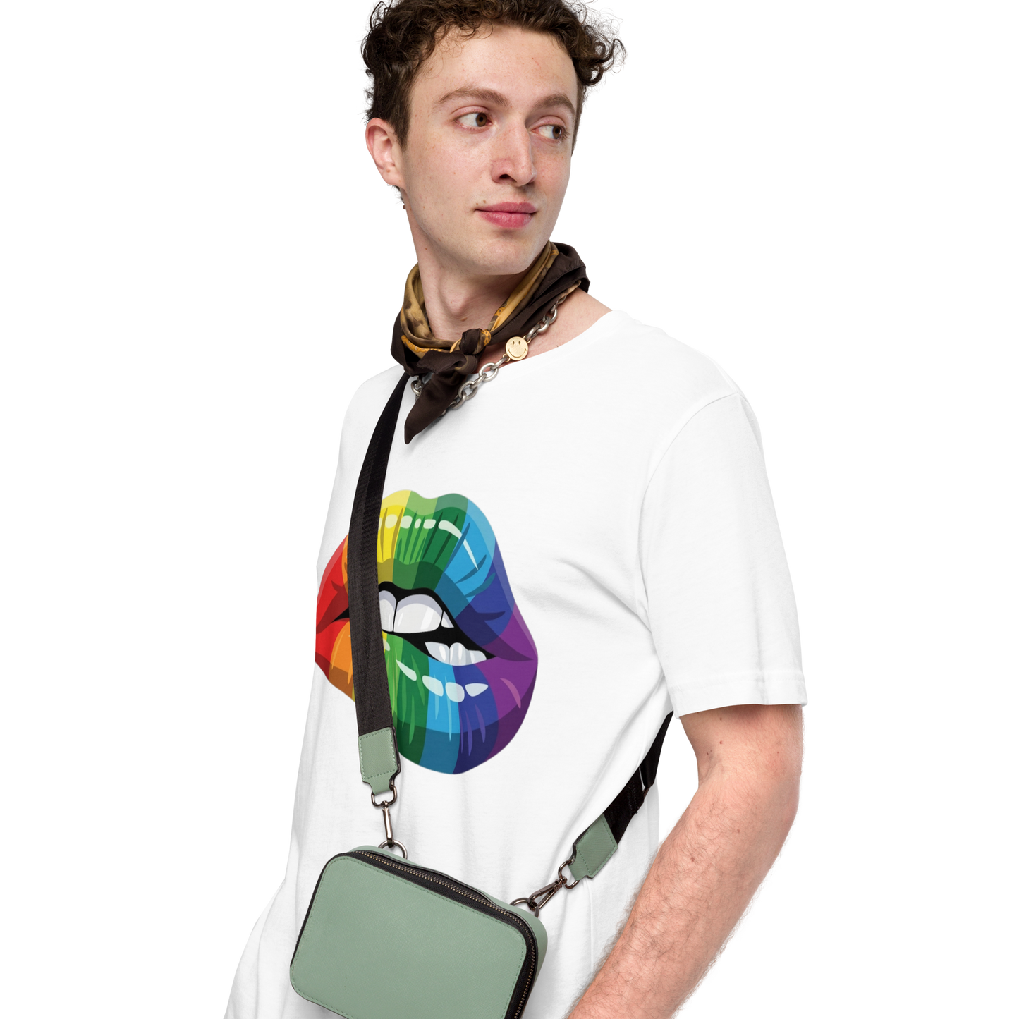 Pride Rainbow Lips T-Shirt (Unisex)