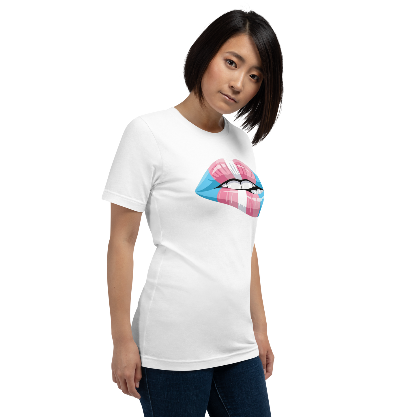 Pride Trans Lips T-Shirt (Unisex)